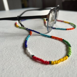 Stylish beaded spectacle strap - made with passion by Homba Crafts